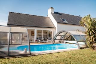 Tipoz'Immo - Belle Bretagne piscine chauffée - proche de la mer - wifi inclus - linge inclus et lits faits - jardin clos - animaux bienvenus - proche des commerces et des attractions touristiques - Plovan - 5