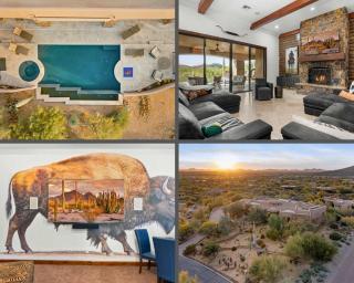 Your Luxury Desert Villa with Pool Hot Tub & Views - 0