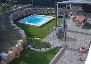 Villa Marthe & Cocon, maison avec piscine et appartement avec balnéo, clim et vue sur le village d'Aups - 3