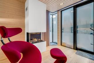 Ecological wood house with a garden - 5