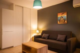 Minivilla mit Gartenblick in ruhiger Residenz wifi Schwimmbad Meer zu - 5