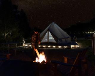 Incredible Lakefront Bell Tent with Barbecue and Fire Pit in Northern Bruce Peninsula, Ontario - 4