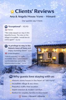 Ana & Angelo House Vuno Himare - 9