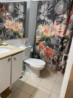 Departamento estudio en Lastarria, piscina con vista al cerro Santa Lucia, cama dos plazas - 4