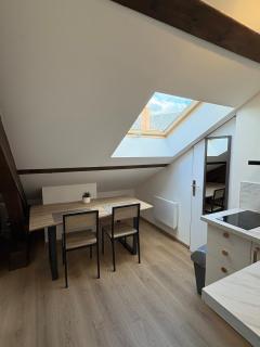 Studio sous combles 4 nations-gare - 3