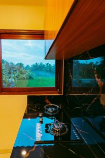 Ubud privat villa with pool & full rice field view - 6