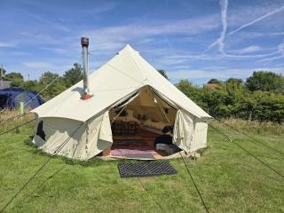 6m xl Bell Tent near Whitby with log burner - 7