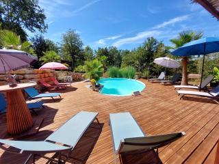 Domaine du Bois de Treillou climatisé et piscine - 8