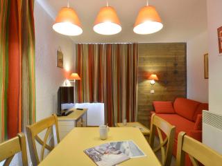 Studio chaleureux au centre, vue pistes, animaux acceptés - FR-1-181-2074 - 1