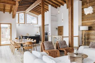 7 Summits - Chalet 230m2 Salon Cathedrale Vues Cheminee - 5