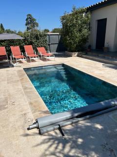 Agréable Villa avec piscine privée dans résidence - 0
