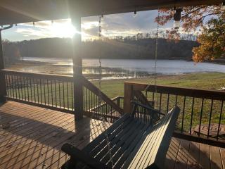 New, modern cabin with private lake and hiking - 2