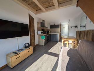 Duplex 4 pers. à Arêches-Beaufort, piscine, balcon sud, centre village - FR-1-342-132 - 1
