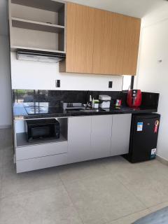 Lindo Studio com rooftop e piscina - 0