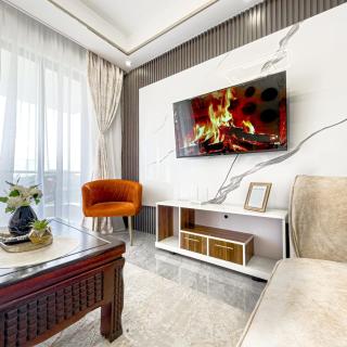 Elegant modern retreat residencies with swimming pool ,fully equipped gym children play ground area ,ample parking and amazing breathtaking city view - 0