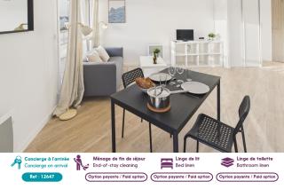 Plein centre ville - Appart pour 2 avec balcon - 8