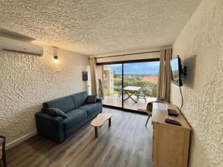 Sant Ambroggio, Appartement Vue Mer, Plage Port à Pied, Balagne, 4 Pers - 3