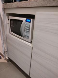 Apartamento completo em Santos, Vaga, Ar, Próx Porto,Praia - 1