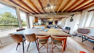 Hambye'ance Nature 28pers spa finlandais billard - 2