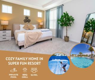 Relax in Style w Private Pool, Wave Surfing & More! SLA104 - 0