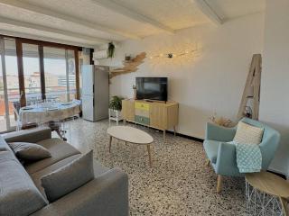 Appartement 4 pers avec terrasse, clim, parking à 200m de la plage - 9