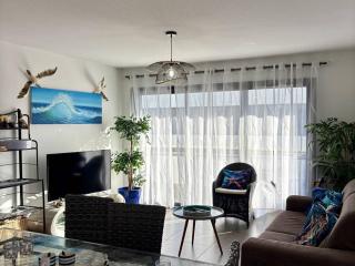 Appartement moderne avec clim à 100 m plage pour 6 pers - 7