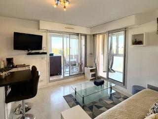Appartement T2, vue mer, parking privé, 4/6 pers, Le Barcarès - 8