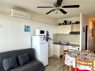 T2 climatisé à Barcarès avec accès direct plage et parking - 9