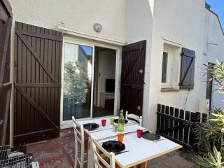 Appartement T2 avec Terrasse, Climatisation et Parking à 300m de la Plage au Barcarès - 1