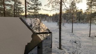 Huginn Glass Cabin with Lake View - 1