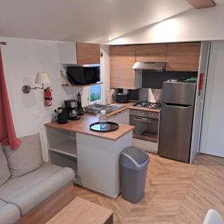 Mobil-home 8 personnes camping PONT AVEN - WIFI GARANTIE-grande terrasse-lave linge - 1