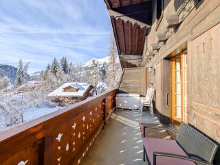 Grand duplex, charme, cheminée & balcon Diablerets - 4