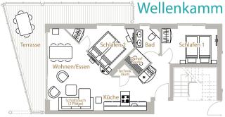 Ferienwohnung "Wellenkamm" Priwall Travemünde - 9