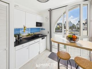 -AR MEN- T2 avec terrasse vue mer - plage a 50m - 5