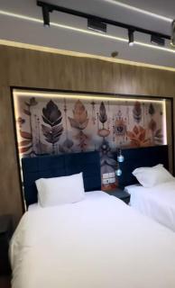 Nile and pyramid view modern and stylish apartment - 9