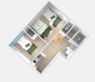 和居 溪1Floor 2LDK 天下茶屋站步行7分钟 地铁直达难波 心斋桥 梅田 关西机场 - 2