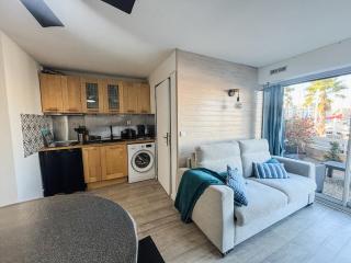 Studio classe avec accès et vue port - 7