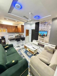 2 bedroom villa living room in Ouaga 2000 behind FSR-B - 3