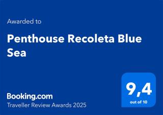 Penthouse Recoleta Blue Sea - 9