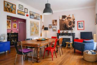 Superbe appartement décoration atypique et colorée - 5 personnes - 0