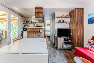 Mobilhome Terrasse, Lac et Piscine - 4