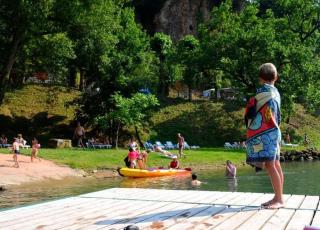 ZEcamping 4 étoiles familial piscine chalet TV LV clim 35m2 - 5