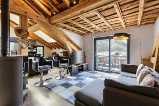 Flocon - Loft Moderne 8pax Sauna Poele Vues Garage - 5