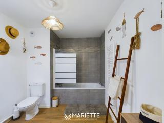 -BIRDY- chaleureux T2, renove avec parking - 8