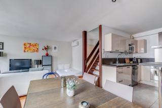 Duplex Tolosa - Pont-Neuf, Dôme de la Grave, 2 BDRs 85m2, AC, Free private car park 200m away - T3 85m2 avec clim, parking couvert gratuit à 200m - 3