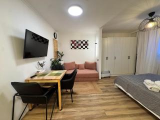 Дизайнерская студия с видом на город - 4