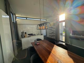 Breskens Chalet Ocean Lodge mit Zaun & Windschutz Nr G127 - 4