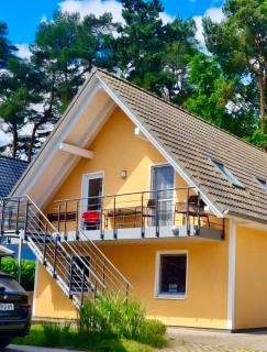 Seeurlaub Müritz - Fewo Pinus OG mit Sauna, nur 300 m zum Strand - 0