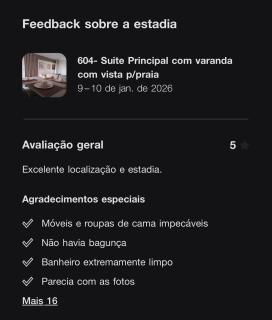 604- APARTAMENTO da FAMÍLIA - varanda vista mar- poucos passos da praia - 2