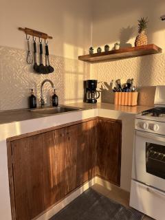 Bed and Cactus - Ocean View Villa - 360 Rooftop view and Workspace - 7